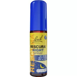 BACHBLÜTEN Alkuperäinen Rescura Night Spray Alkoholi, 20 ml