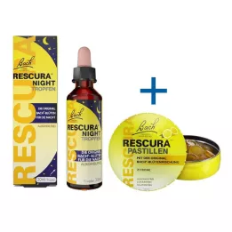 BACHBLÜTEN Original Rescura Night Drops alkoholiton, 20 ml