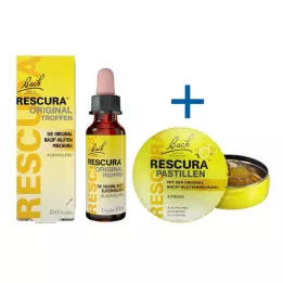 BACHBLÜTEN Original Rescura Drops alkoholiton, 10 ml