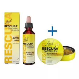 BACHBLÜTEN Original Rescura Drops alkoholiton, 20 ml