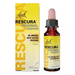 BACHBLÜTEN Alkuperäiset Rescura Drops alkoholilla, 10 ml