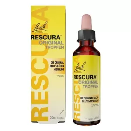BACHBLÜTEN Alkuperäiset Rescura Drops alkoholilla, 20 ml