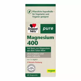 DOPPELHERZ Magnesium 400 puhdasta kapselia, 60 kpl