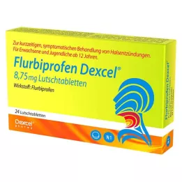 FLURBIPROFEN Dexcel 8,75 mg imeskelytabletit, 24 kpl