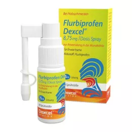 FLURBIPROFEN Dexcel 8,75 mg/annos spray suuontelo, 15 ml