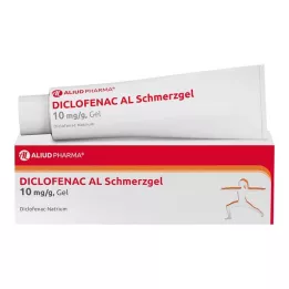 DICLOFENAC AL Kipugeeli 10 mg/g, 50 g
