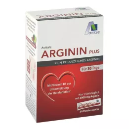 ARGININ PLUS B1+B6+B12-vitamiini+foolihappotikut, 30 x 5,9 g