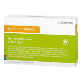 MYBIOTIK IMMUGY Yhdistelmäpakkaus 15x2 g+30 kapselia, 1 kpl