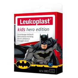 LEUKOPLAST Kids Strips sankari Batman Mix, 12 kpl