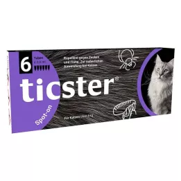 Tikster Spot-on LSG. Kissat 4-8 kg, 6x0,8 ml