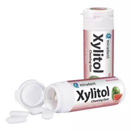 MIRADENT Ksylitolipurukumi Vesimeloni, 30 kpl