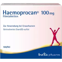 HAEMOPROCAN 100 mg kalvopäällystetyt tabletit, 100 kpl