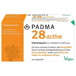 PADMA 28 aktiivista kapselia, 100 kpl