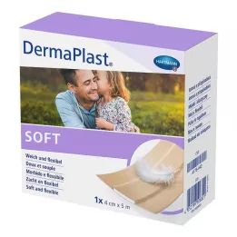 DERMAPLAST SOFT Pflaster 4 cmx5 M, 1 kpl