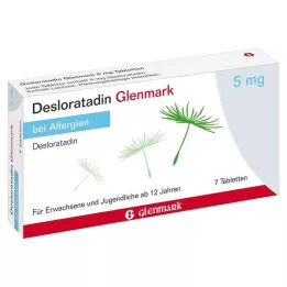 DESLORATADIN Glenmark 5 mg tabletit, 7 kpl