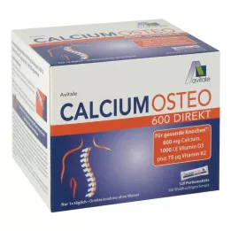 CALCIUM OSTEO 600 suorat annostikut, 120 kpl