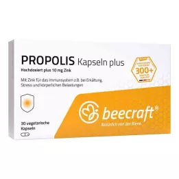 BEECRAFT Propolis Capsules Plus, 30 kpl