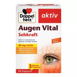 DOPPELHERZ Eye Vital Vision Aktiivikapselit, 90 kpl