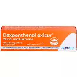 DEXPANTHENOL Axicur -haava ja parantava kerma 50 mg/g, 20 g