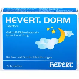 HEVERT DORM tabletit, 25 kpl