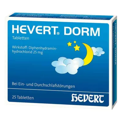 Hevert Dorm tabletit (25 kpl)