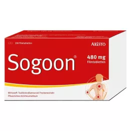 SOGOON 480 mg kalvopäällysteiset tabletit, 200 kpl