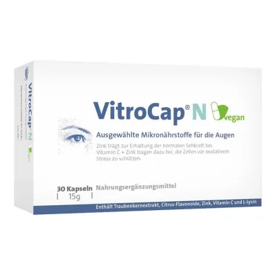 Vitrocap N vegaaniset kapselit, 90 kpl Vitrocap N vegaaniset kapselit, 90 kpl