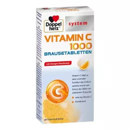 DOPPELHERZ C-vitamiini 1000 järjestelmäporetabletit, 40 kpl