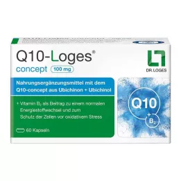 Q10-LOGES konsepti 100 mg kapselit, 60 kpl