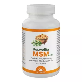 BOSWELLIA MSM forte Dr.Jacobin tabletit, 90 kpl