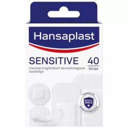 HANSAPLAST Herkkä kipsi hypoallergeeniset nauhat, 40 kpl