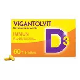 VIGANTOLVIT Immun kalvopäällysteiset tabletit, 60 kpl