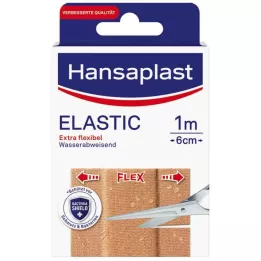 HANSAPLAST Elastinen kipsi 6 cmx1 m, 1 kpl