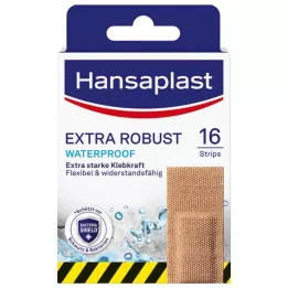 HANSAPLAST erittäin kestävät vedenpitävät kipsinauhat, 16 kappaletta