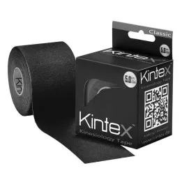 Kintex Kinesiology Tape classic 5 cmx5 m musta, 1 kpl