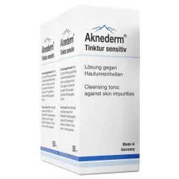 AKNEDERM Tinktuuraherkkä, 2X50 ml