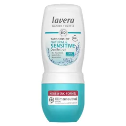 Lavera Roll-on-pohjainen deodorantti sens.luonnollinen &amp; sens., 50 ml