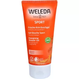 WELEDA Sport Freshness Kick Suihkugeeli Arnica, 200 ml