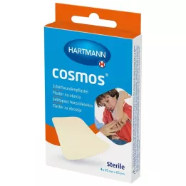 COSMOS Hankauslaastari 45x65 mm steriili, 4 kpl