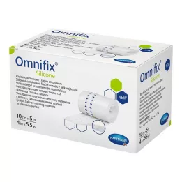 OMNIFIX silikonikiinnitysfleece 10 cmx5 m, 1 kpl