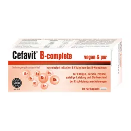 CEFAVIT B-täydellinen kovat kapselit, 60 kpl