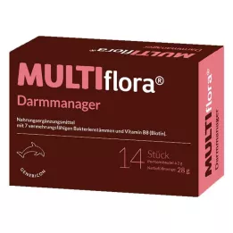 MULTIFLORA Darmmanager-laukut, 14 kpl