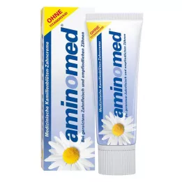 AMINOMED Kamomillakukkahammastahna ilman titaanidioksidia, 75 ml
