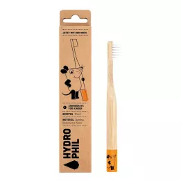 NACHHALTIGE Mouse Kids -hammasharja Bamboo Orange Soft, 1 kpl