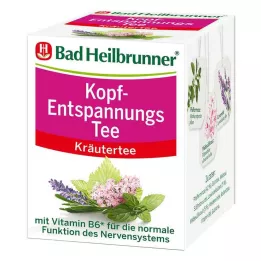BAD HEILBRUNNER Head Relaxation -teesuodatinpussit, 8 kpl
