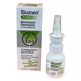 SIOZWO SAN Merivesi-nenäsumute dekspantenolilla, 20 ml