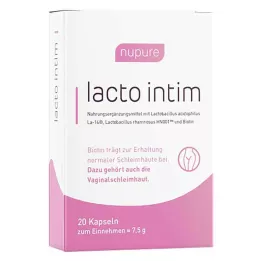 LACTO INTIM oraalinen probiootti vaginoosiin, 20 kpl