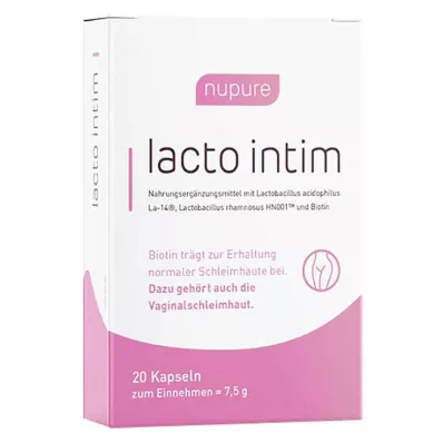 LACTO INTIM oraalinen probiootti vaginoosiin, 20 kpl