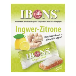 IBONS Ginger Lemon Box -purukarkki, 60 g