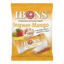 IBONS Ginger Mango Purukarkkipussi, 92 g
